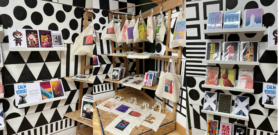 Graphics students pop-up in Made in Stirling