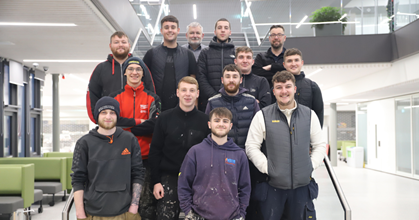 Plumbers are pumped up after completing Renewables courses at FVC