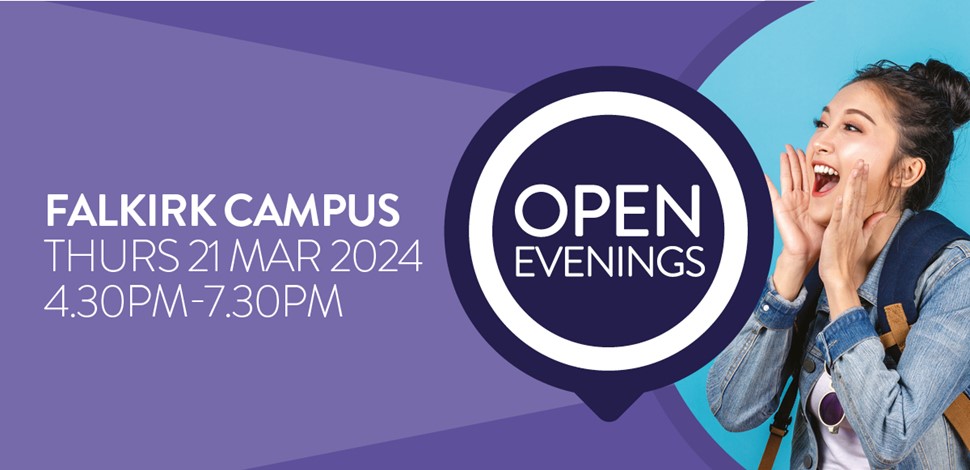 Falkirk Campus Open Evening March 2024