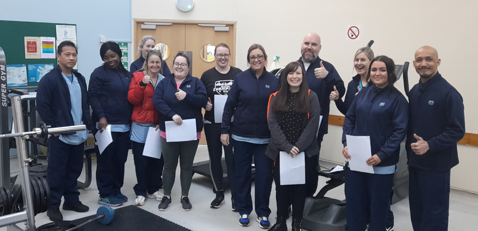 Introduction to Gym Based Workshop for NHS Bellsdyke staff