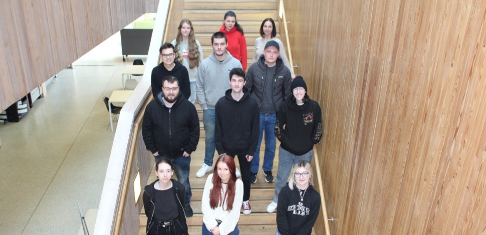 Graphic Design students show off their work at the Tolbooth