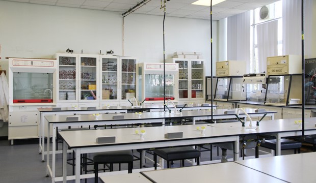 Fully equipped science laboratories