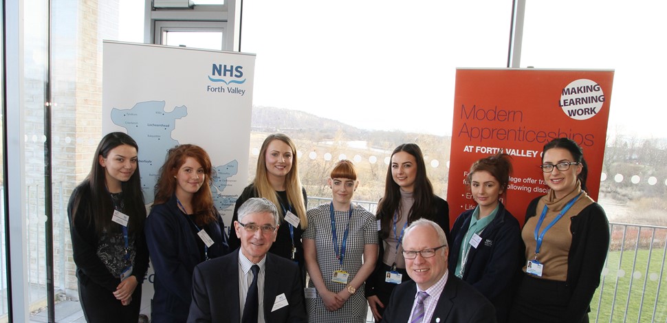 FVC and NHS Forth Valley celebrate MA partnership