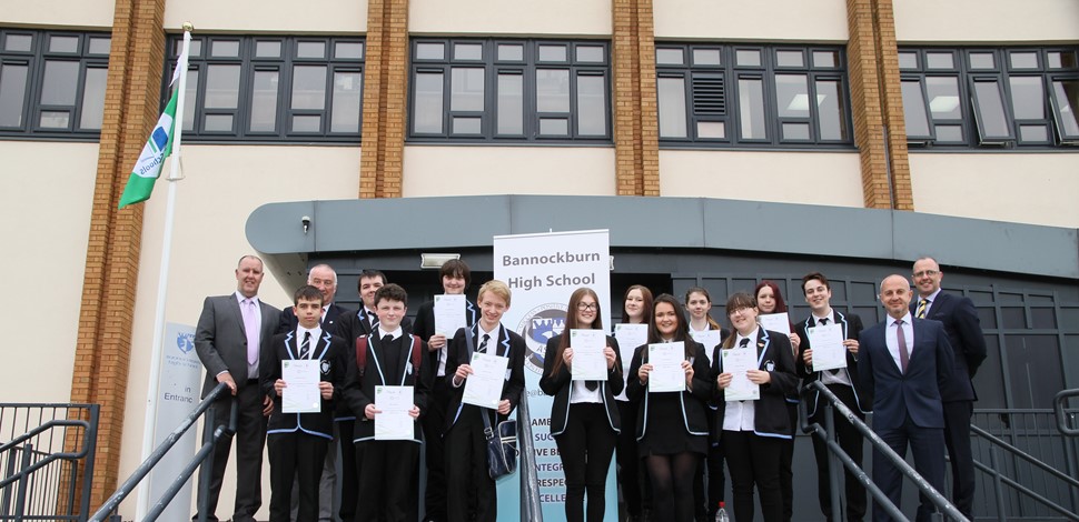 Bannockburn High School pupils lead the way on ECDL