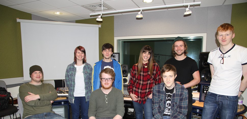 Bands help students to mix it up in the studio