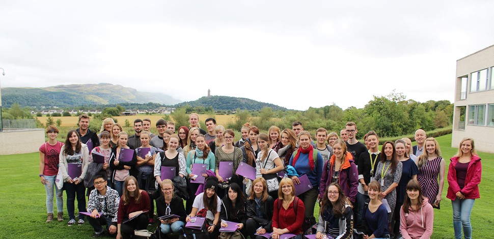 Stirling Campus welcomes German students