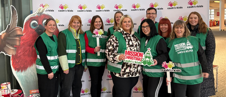 Final push for Cash For Kids Christmas campaign at FVC