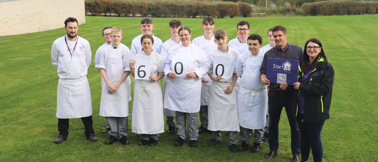 Six hundred summer meals for FVC and Start Up Stirling