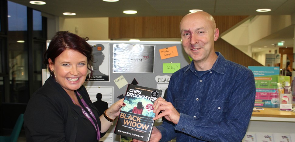 Top author speaks at FVC Alloa Campus
