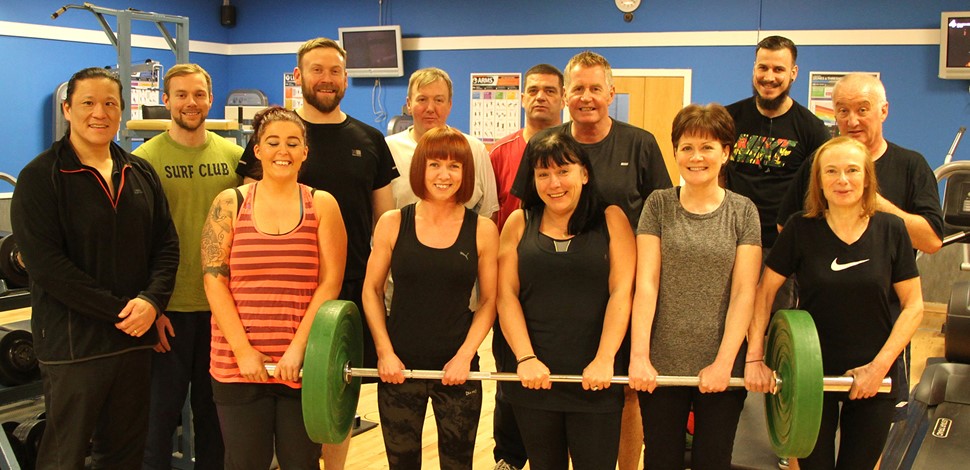 More and more staff make use of gym
