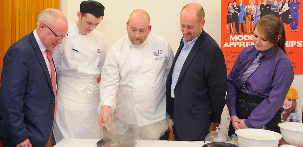 Chefs of the Future get cooking at Stirling Campus event