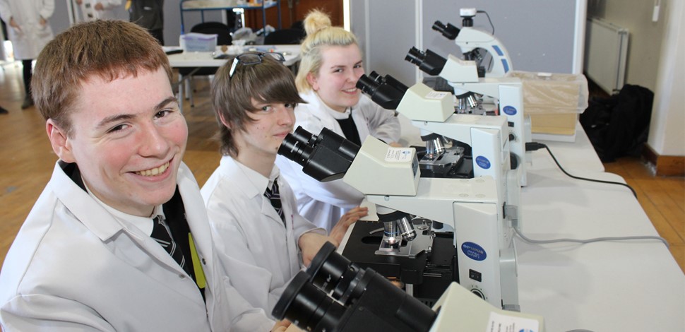 HND Industrial Biotechnology showcase at FVC
