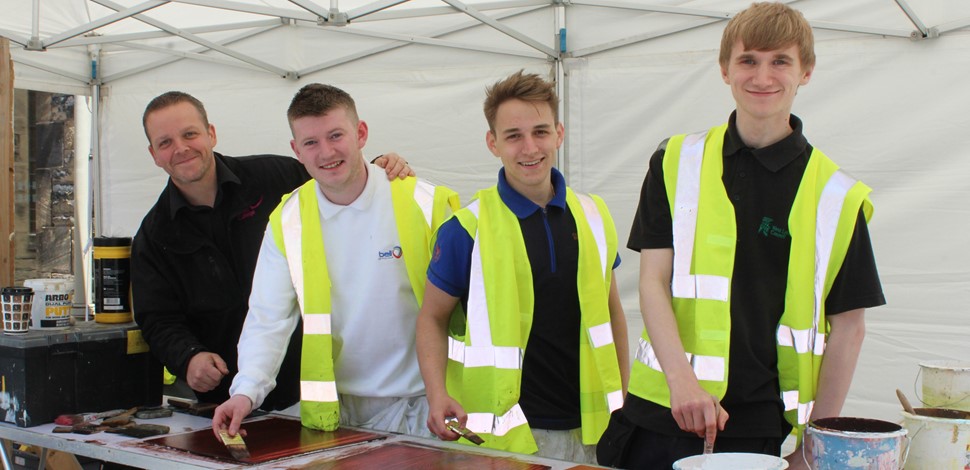 Skills on show in Falkirk Town Centre