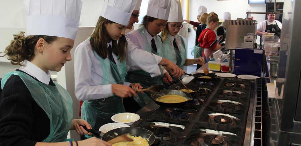 Pupils experience hospitality and tourism Takeover Day