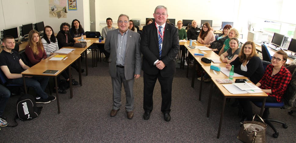 Politicians visit ESOL for Employability students