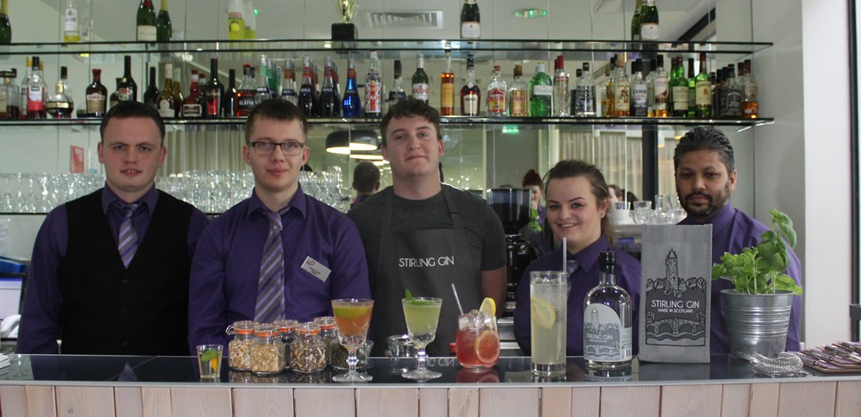Stirling Gin shares recipe for success with FVC students