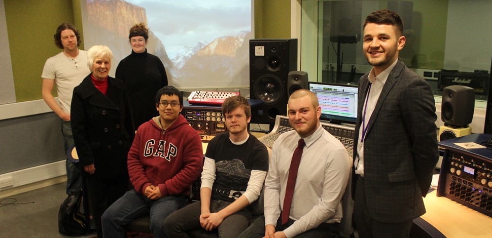 Sound Production students Appy to help people Explore Stirling