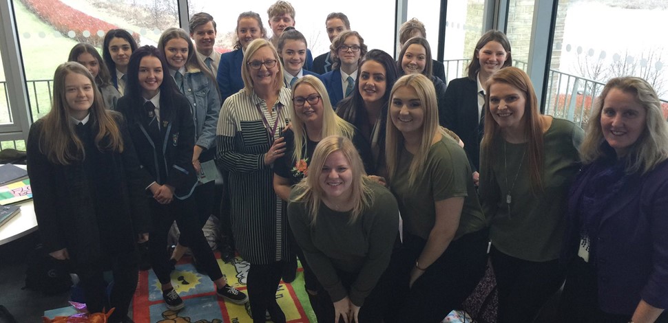 High school pupils flock to early learning and childcare event