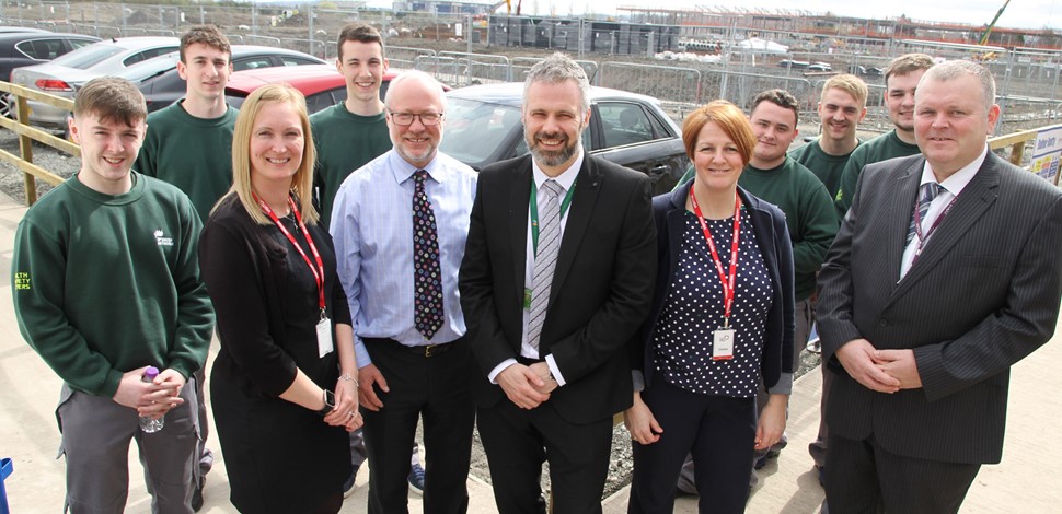 Top level visit from Scottish Power director