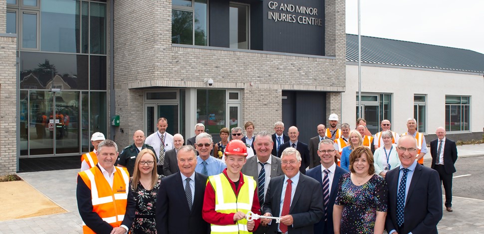 Keys handed over for new GP and minor injuries centre