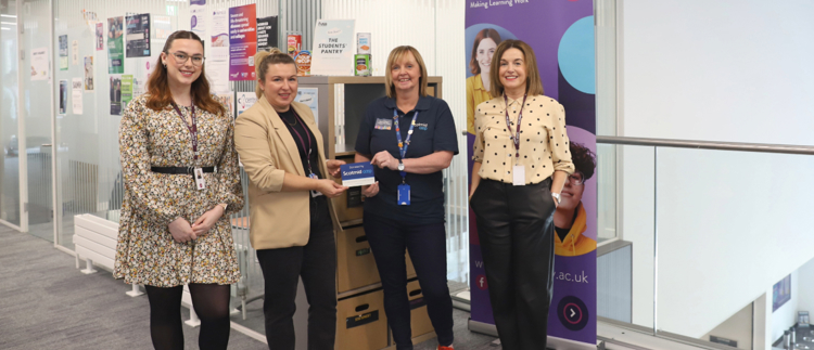 FVSA's Student Pantry initiative receives Scotmid Community Grant