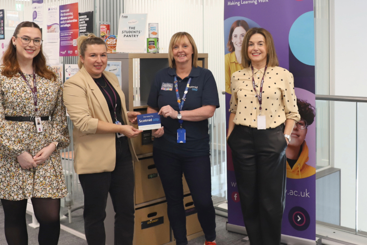 FVSA's Student Pantry initiative receives Scotmid Community Grant