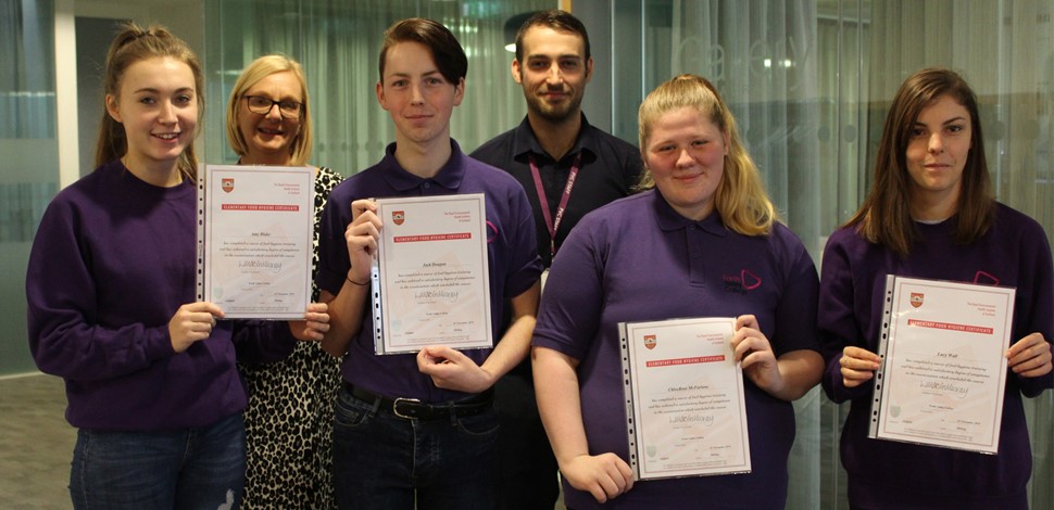 FA students make it a clean sweep with REHIS course