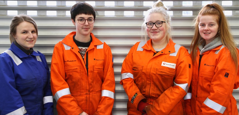 Young women excel in ECITB-backed engineering apprenticeships