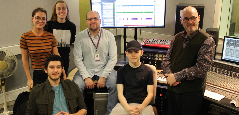 Sound Production students go on record to help Old Town Jail