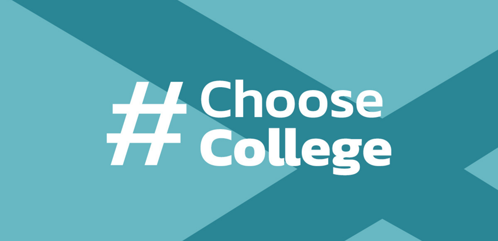 Scotland’s colleges collaborate on new national #ChooseCollege campaign