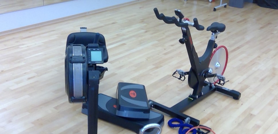 Gym kit helps staff to keep fit at home