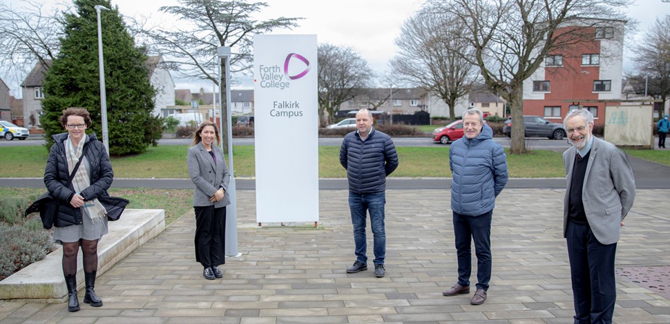 Norwegian academics visit Falkirk Campus