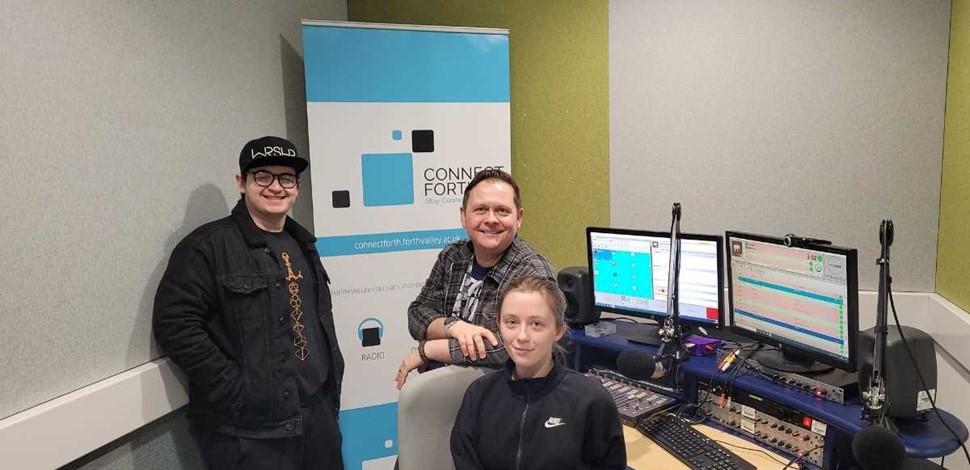 Forth Valley Radio taps into FVC broadcasting talent