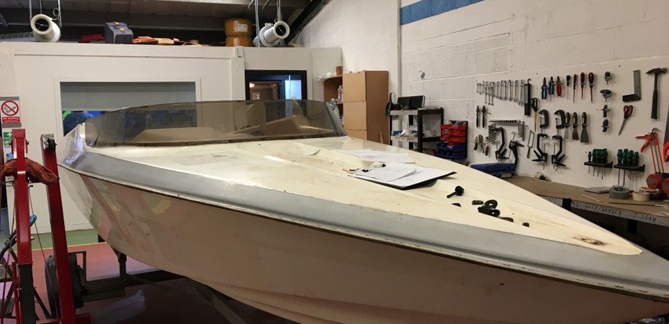 Powerboat project helping to steer Workstart students on new life course
