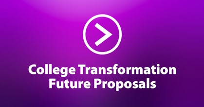 Essential College Transformation plans announced