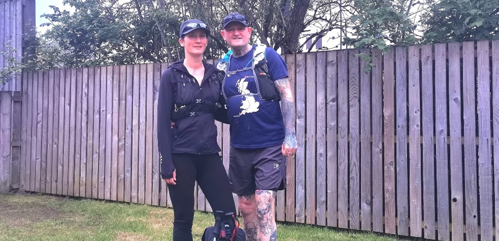 Running 95 miles in 35 hours – what a way to celebrate a wedding anniversary!