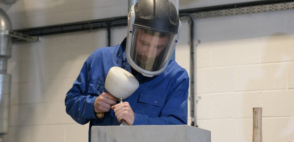 New stonemasonry apprentices carve the path to net-zero