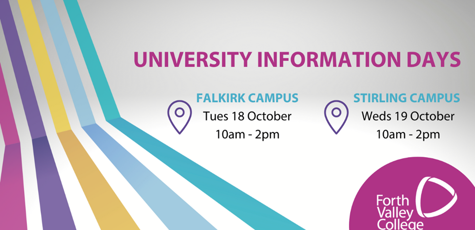 University Open Days at Falkirk and Stirling Campuses