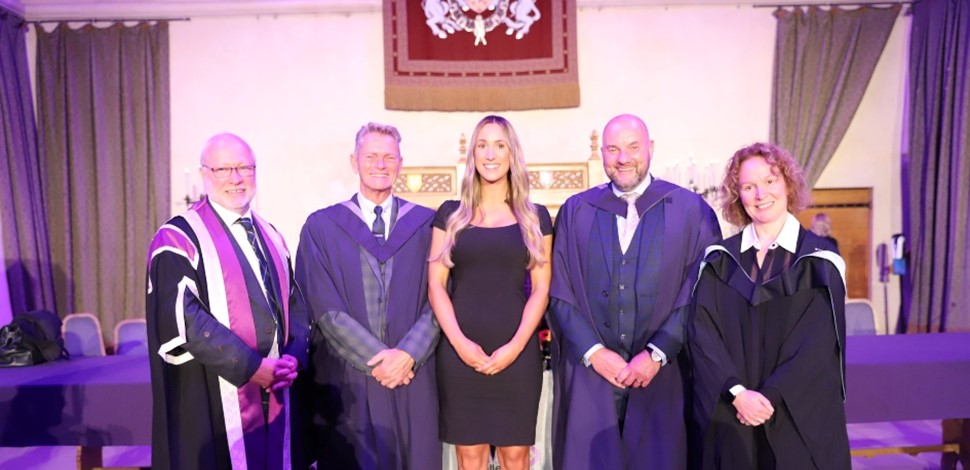 Two Fellowships awarded at Stirling Ceremony