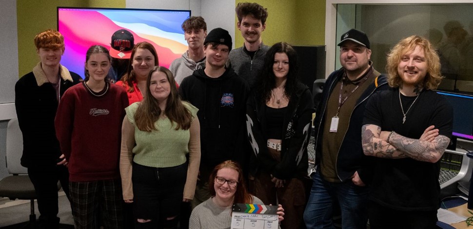 Creative Industries students help Voice winner to record single