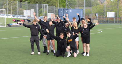 Sports students achieve their goals by organising kids’ events
