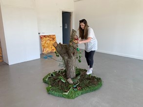 End of Year Art Exhibition back at Stirling Campus