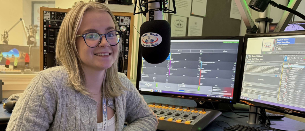 Forth Valley College Student Kayla Macdonald Recognised In Scottish Parliament For Outstanding Work With Radio Royal