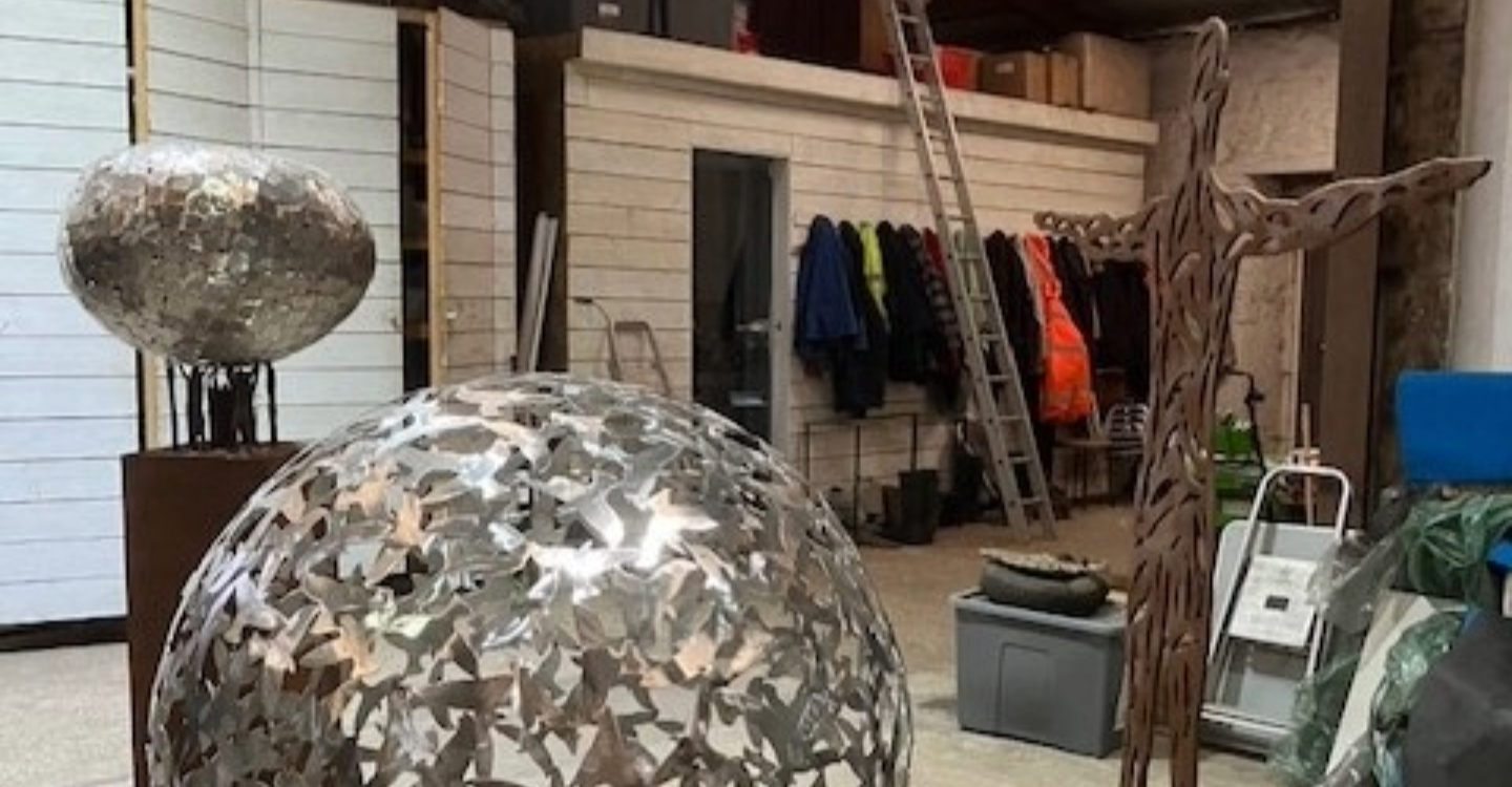 Art And Design Students ‘Ard At Work’ On New Sculptures CARA (4)