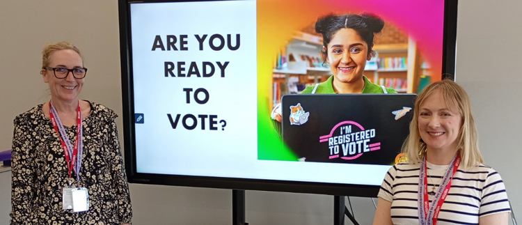 Welcome advice and support from Electoral Registration Team