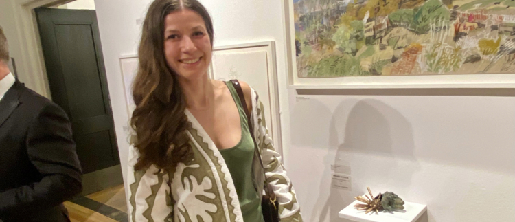 Gabriele’s ‘Hatched’ sculpture wins a prize at RSA exhibition