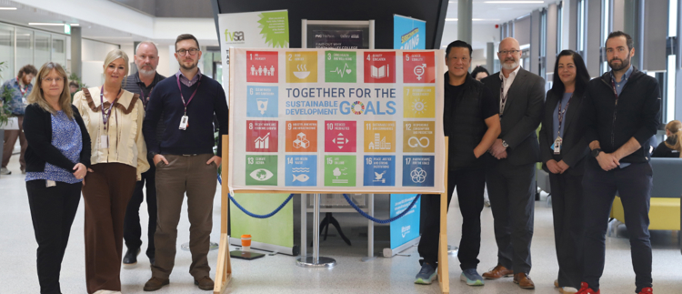 FVC supports SDG Flag Day
