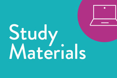 Study Materials Signpost Graphic