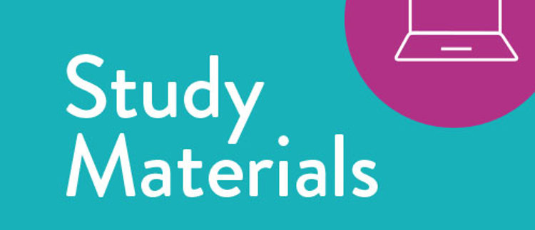 Study Materials Signpost Graphic