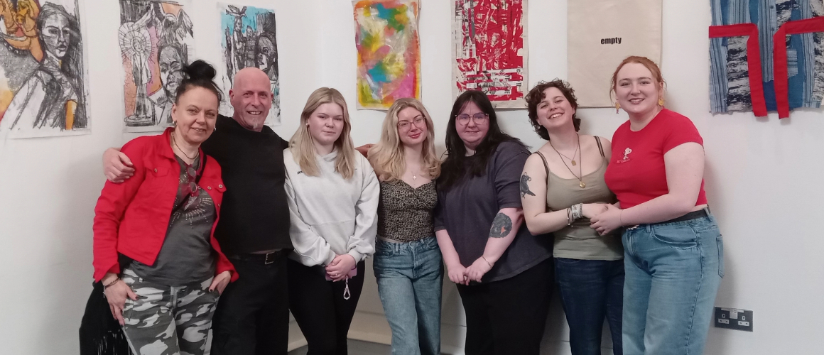 Forth Valley College’s second-year Art and Design students showcase their diverse exhibition, 